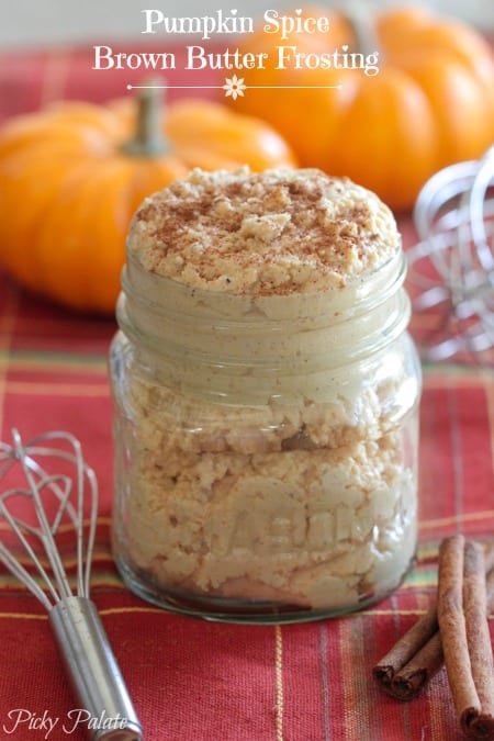 Calabaza Especias Mantequilla Marr&oacute;n Frosting-17t