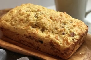 Jamón Francés Sabroso Y Pan Gruyere Rápido