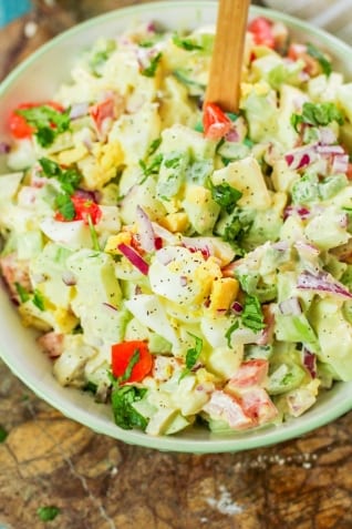 Ensalada De Huevo De Chayot