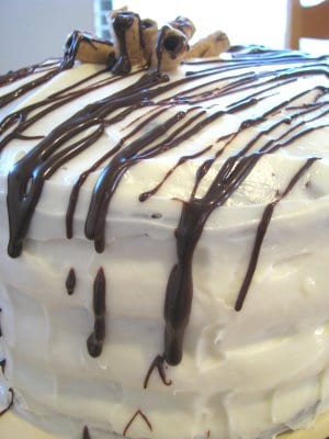 Miglio Torta Al Cioccolato A Strati Cheesecake
