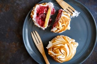 Mini receta de Alaska al horno