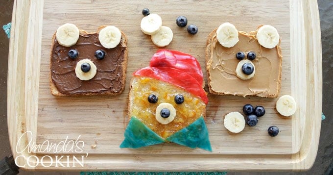 Tostada de oso Paddington