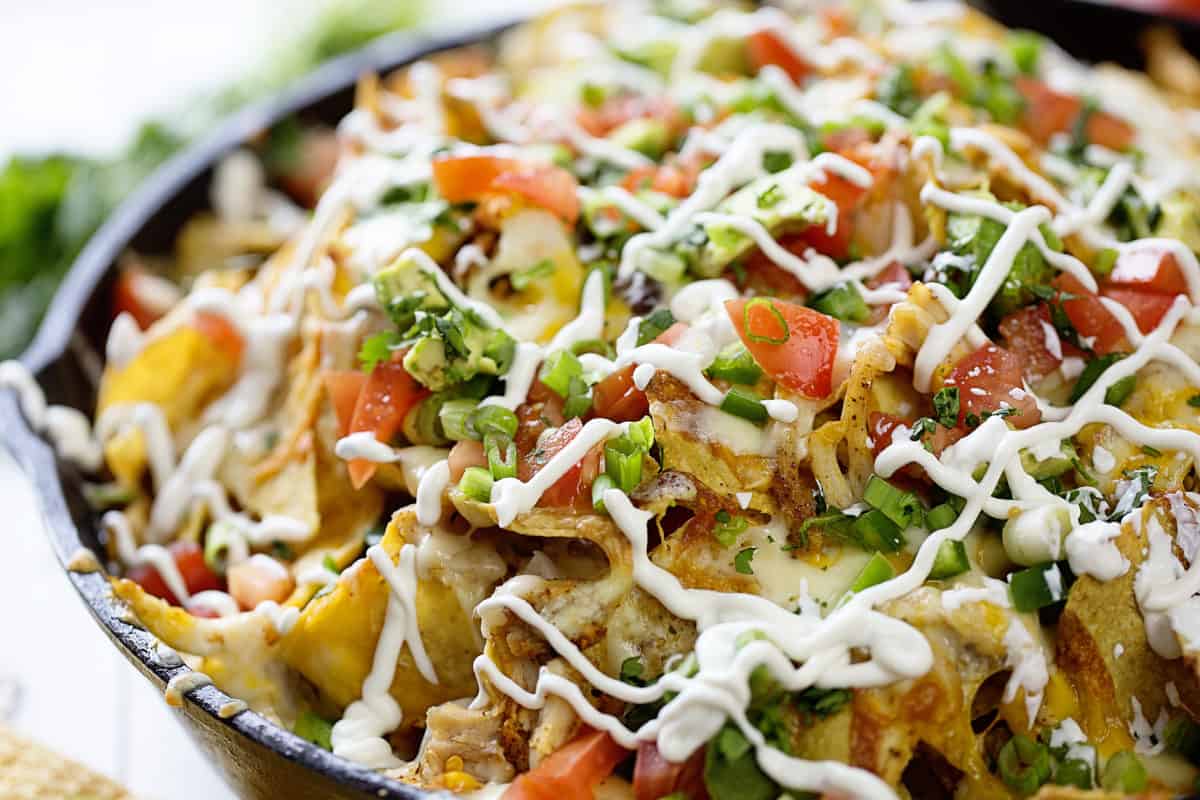 Sartén Nachos De Pollo