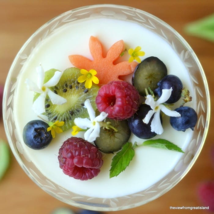 Panna Cotta de limón