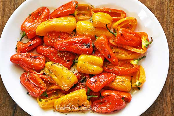 Roasted Mini Peppers