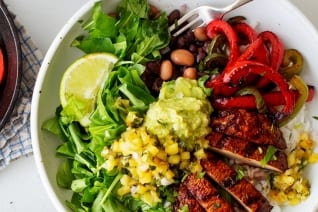 Plan de comidas de la cena semanal // Semana 31: Cenas veganas y de servicio dobl