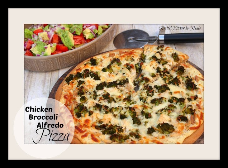 Pollo Broccoli Alfredo Pizza Ricetta
