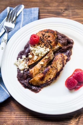 Pollo Chipotle De Frambuesa
