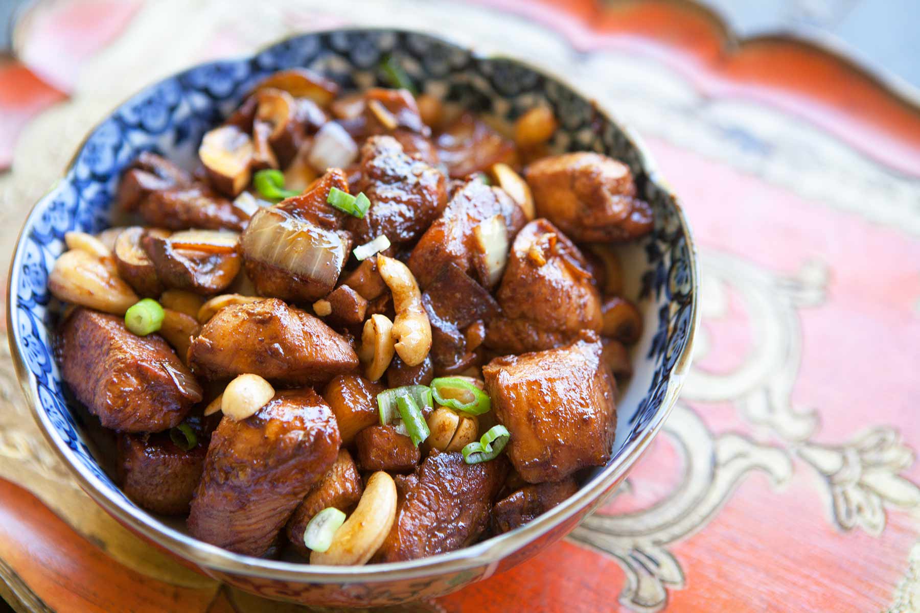 Pollo de nueces