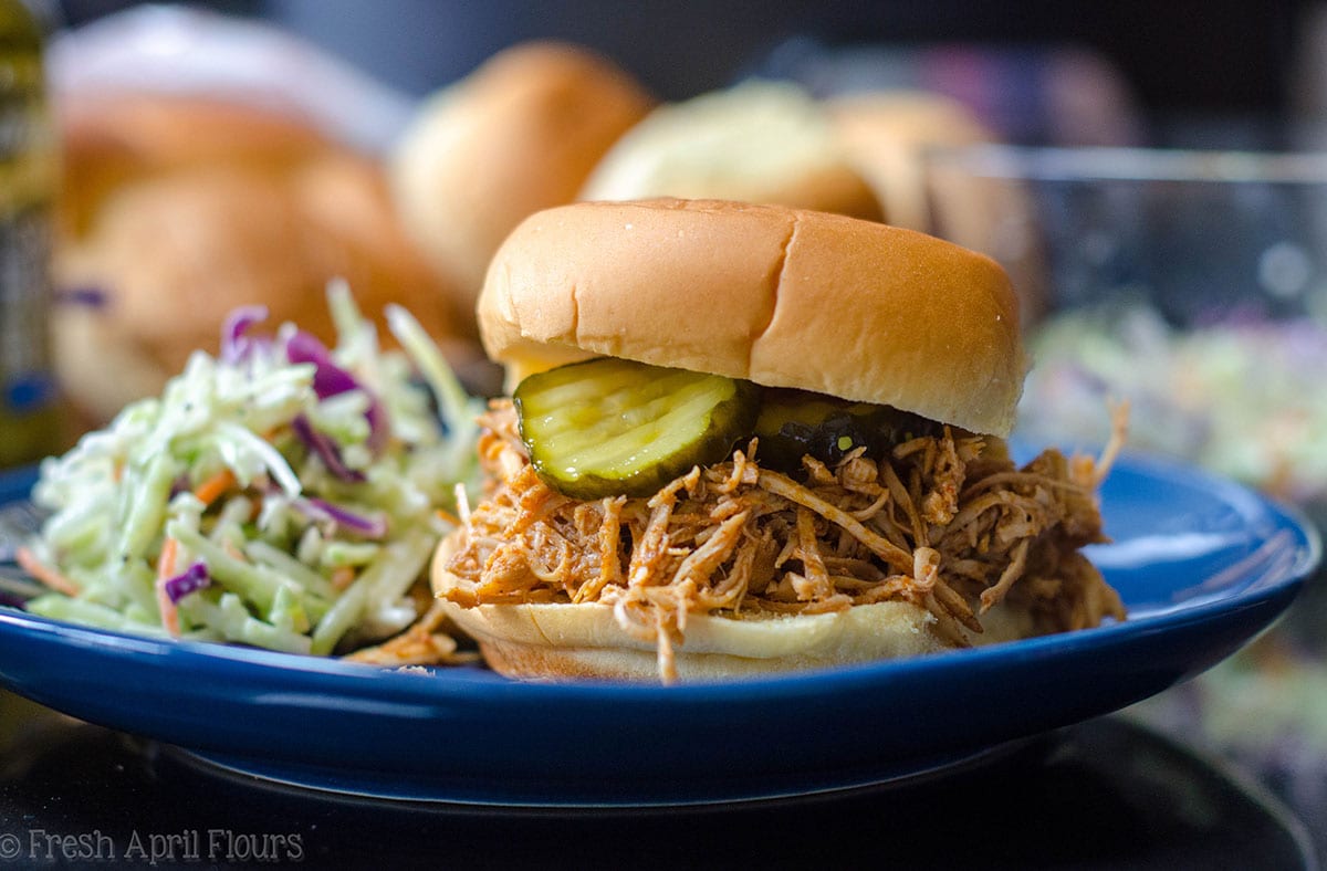 Nashville Style Shredded Hot Chicken: Bring the flavor of the south into your kitchen with an easy, slow cooker shredded chicken recipe inspired by Nashville