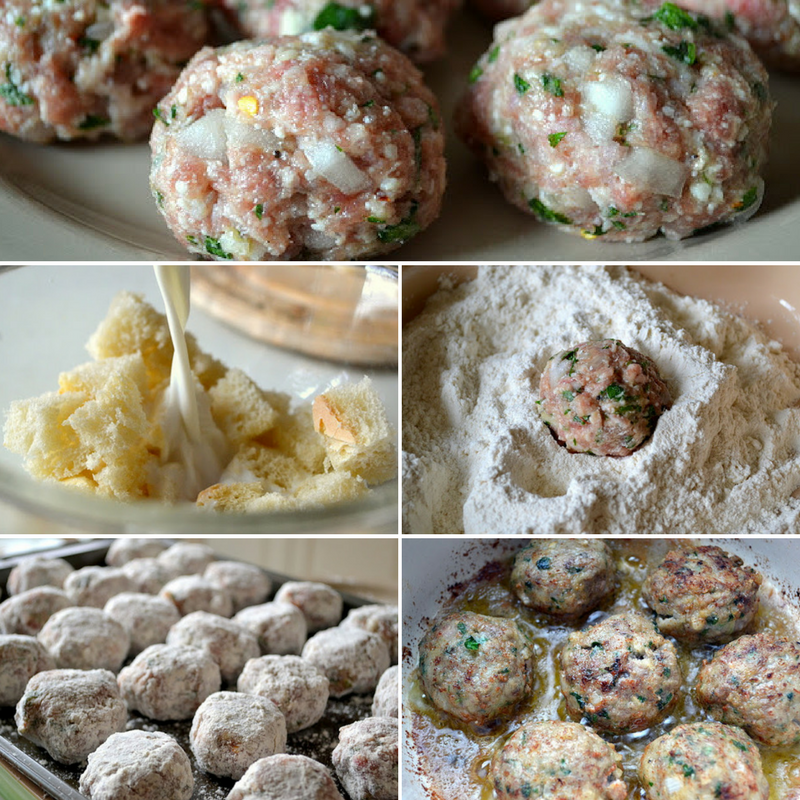 preparare le polpette al forno, passo dopo passo