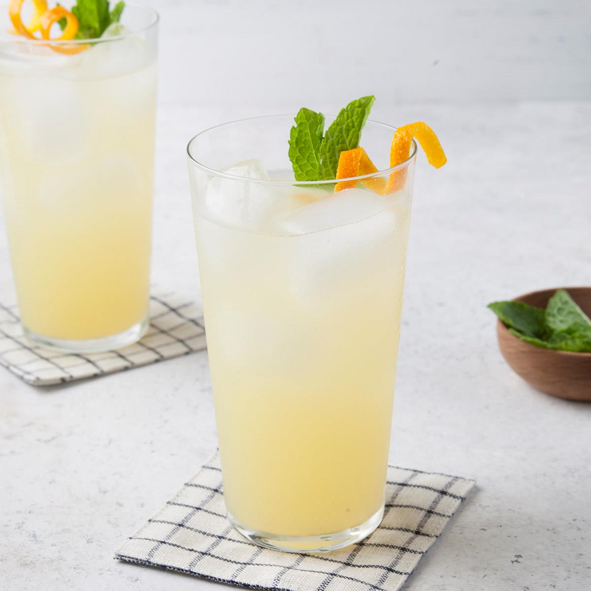 Receta Sunshine Lime Rickey