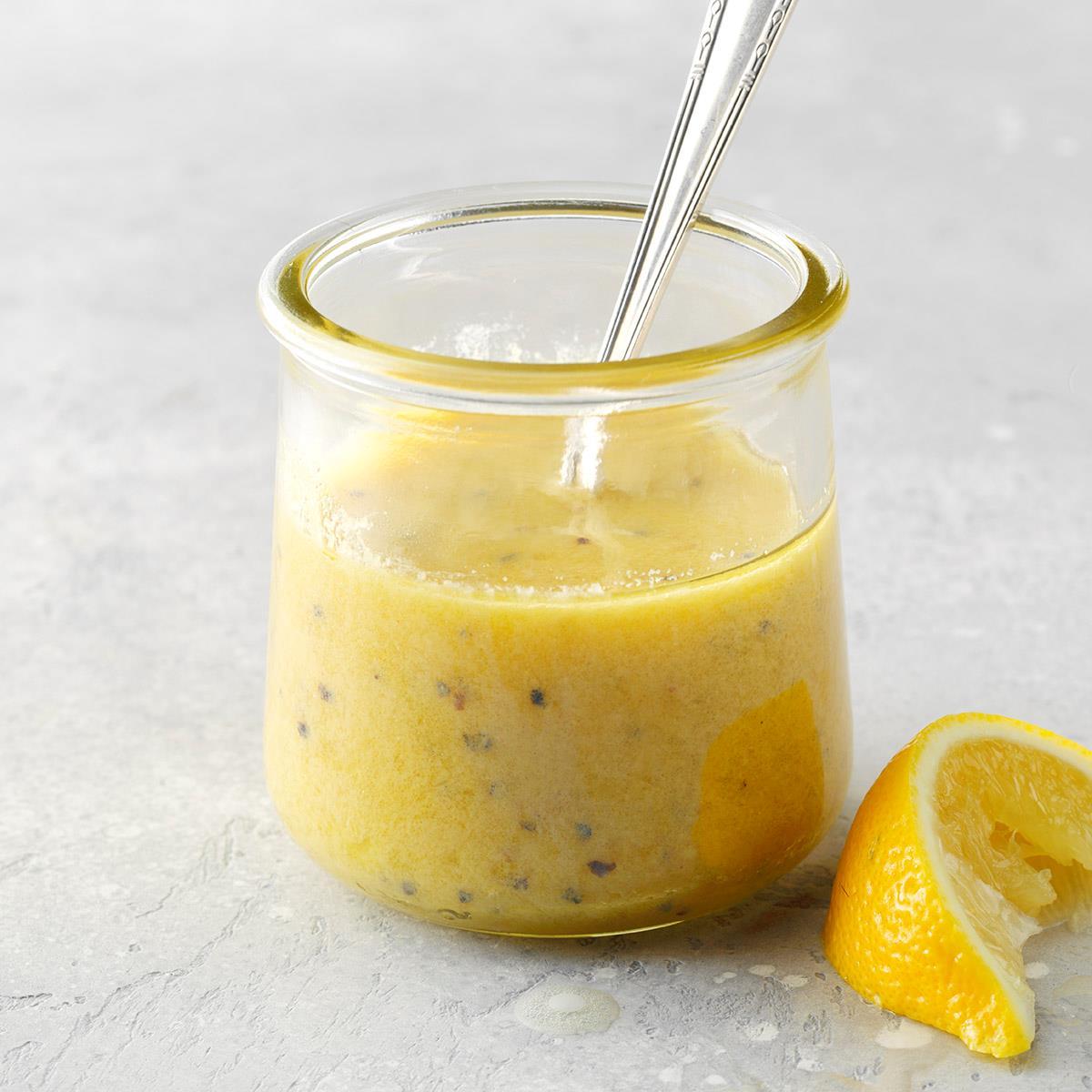 Receta De Vinagreta De Limón