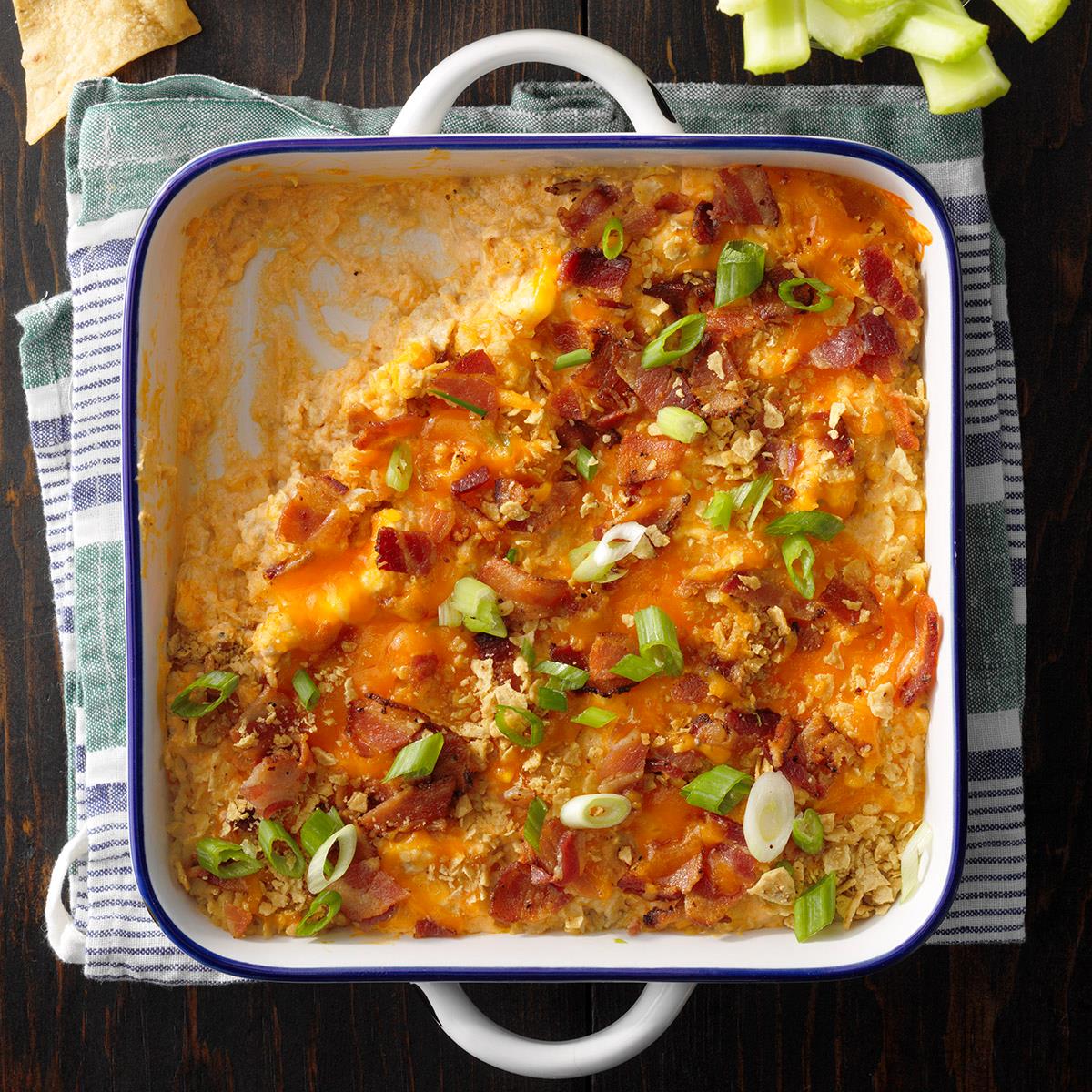 Receta de salsa de pollo con tocino y búfalo