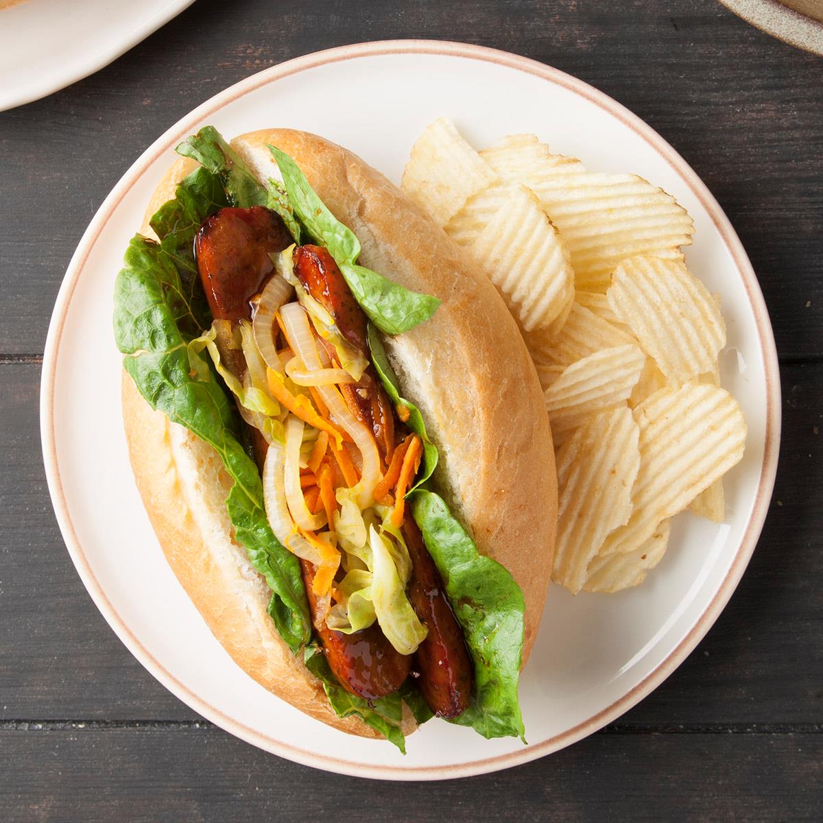Receta de sándwiches de pollo vietnamita Banh Mi