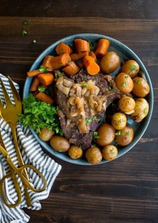 Asado instantáneo de carne de res