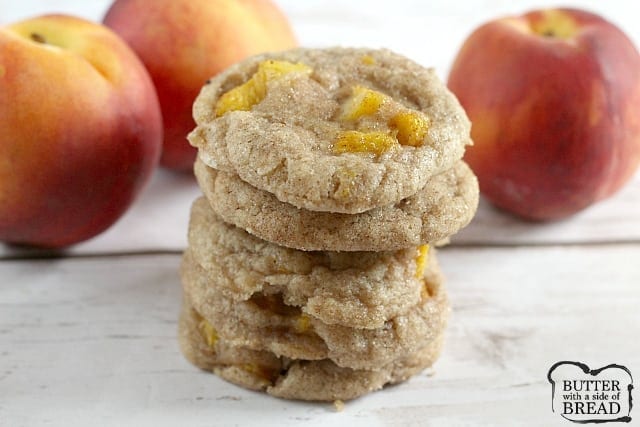 SNICKERDOODLES DE MELOCOTÓN