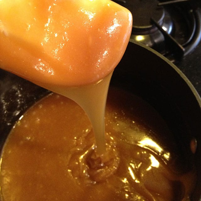 caratteristica salsa al caramello