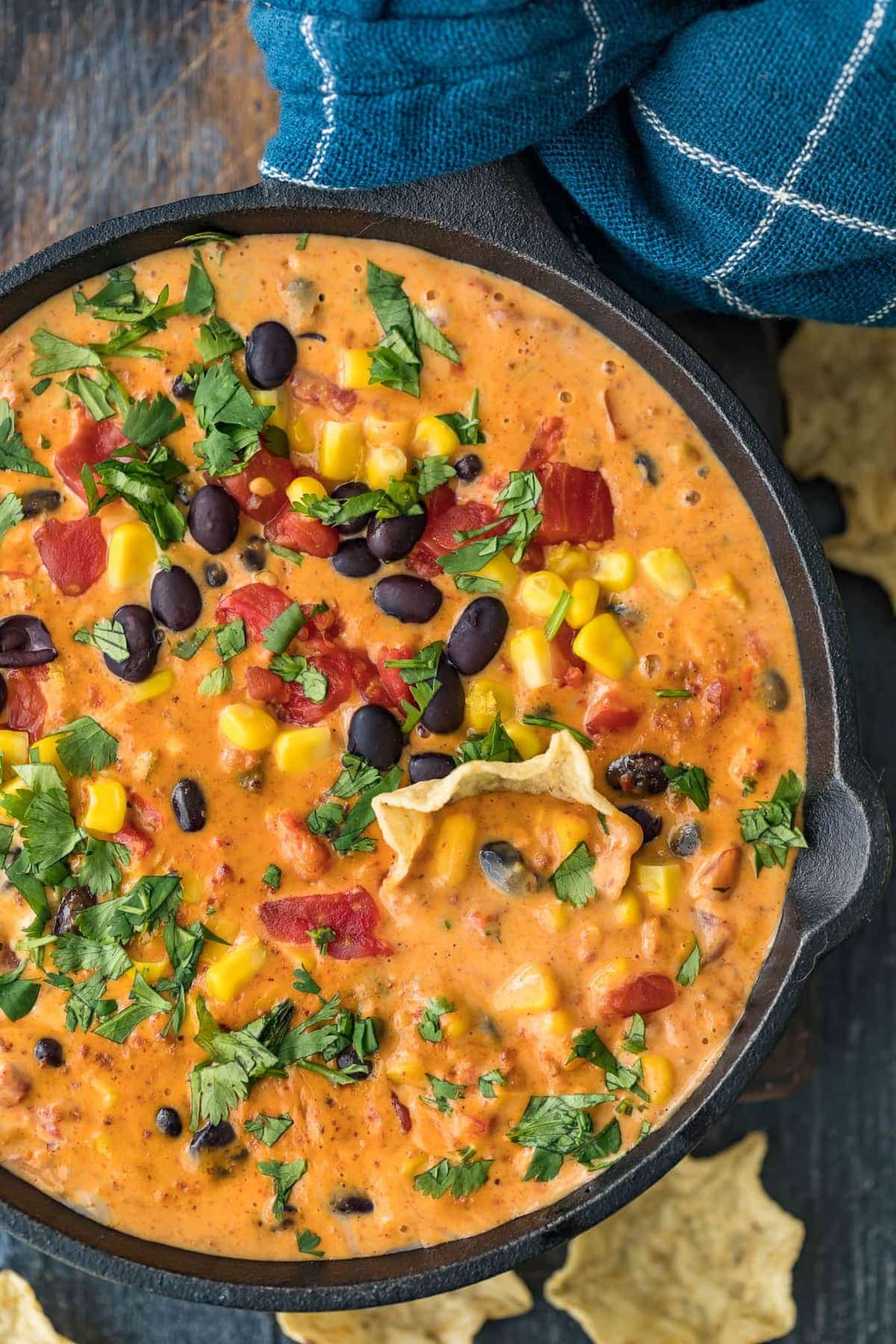 Queso Blanco Sumergir en una sart&eacute;n de hierro fundido