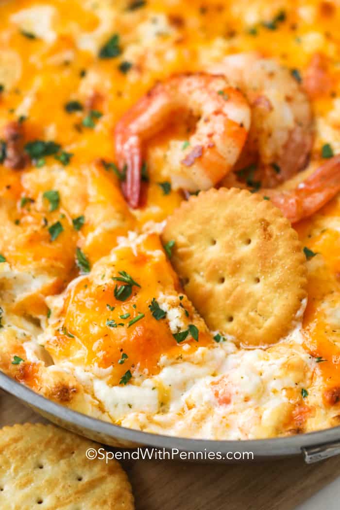 Dip de camarones fácil