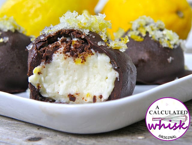 Tartufi al Cheesecake al Limone -