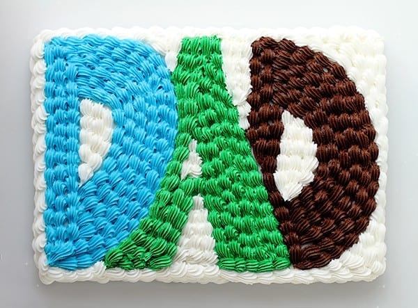 &iexcl;Un pastel f&aacute;cil y divertido para el d&iacute;a del padre!