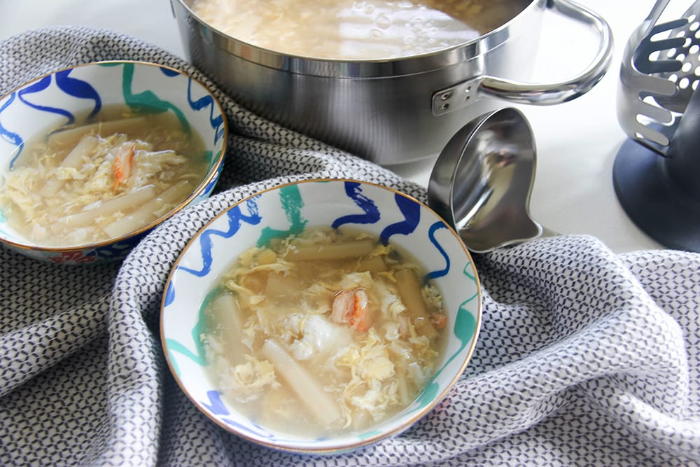 Crab & Asparagus Soup