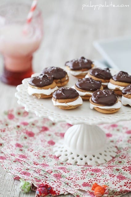 Wafer Nutters ricoperti di lanugine ricoperti di cioccolato