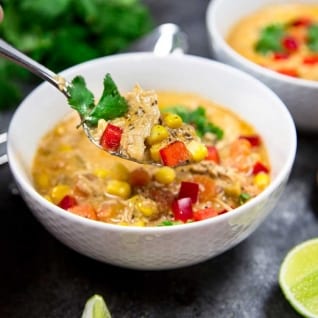 Sopa De Maíz De Pollo Tex Mex