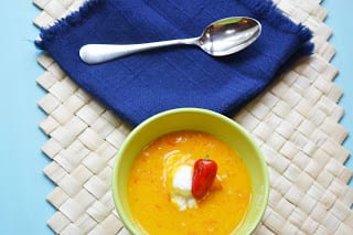 Zuppa di peperoni dolci -