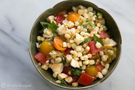 Caprese Corn Salad