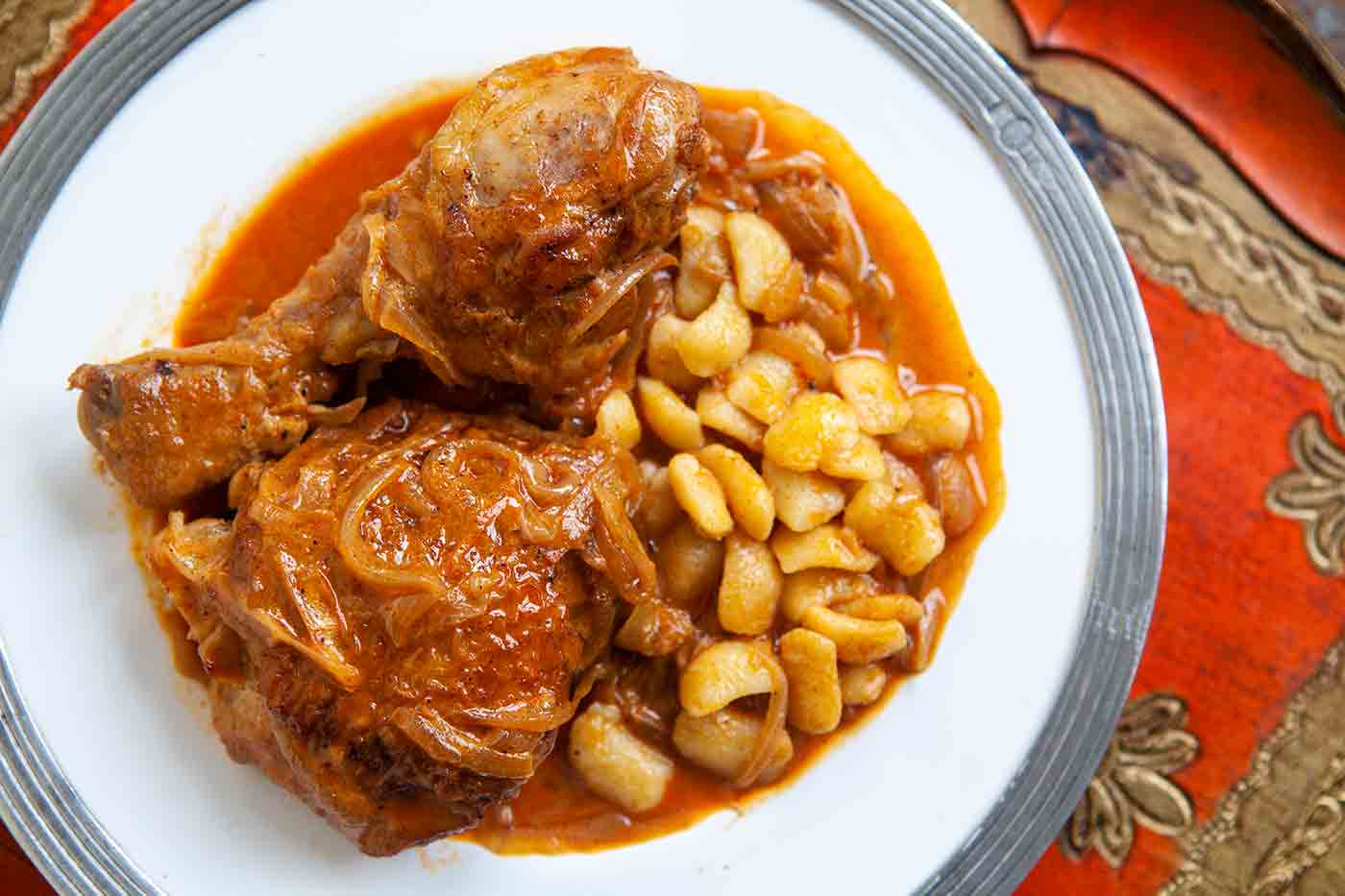 chicken paprikash