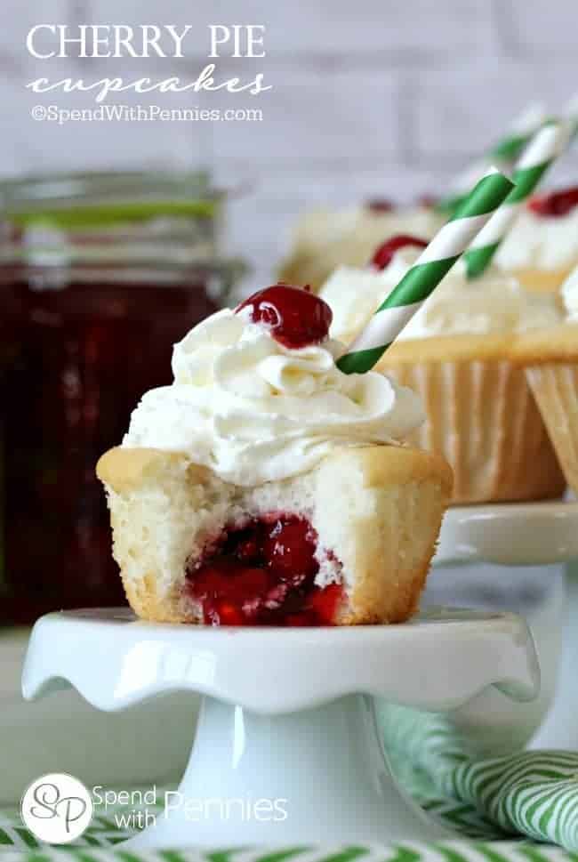 Cupcakes Torta Di Ciliegie
