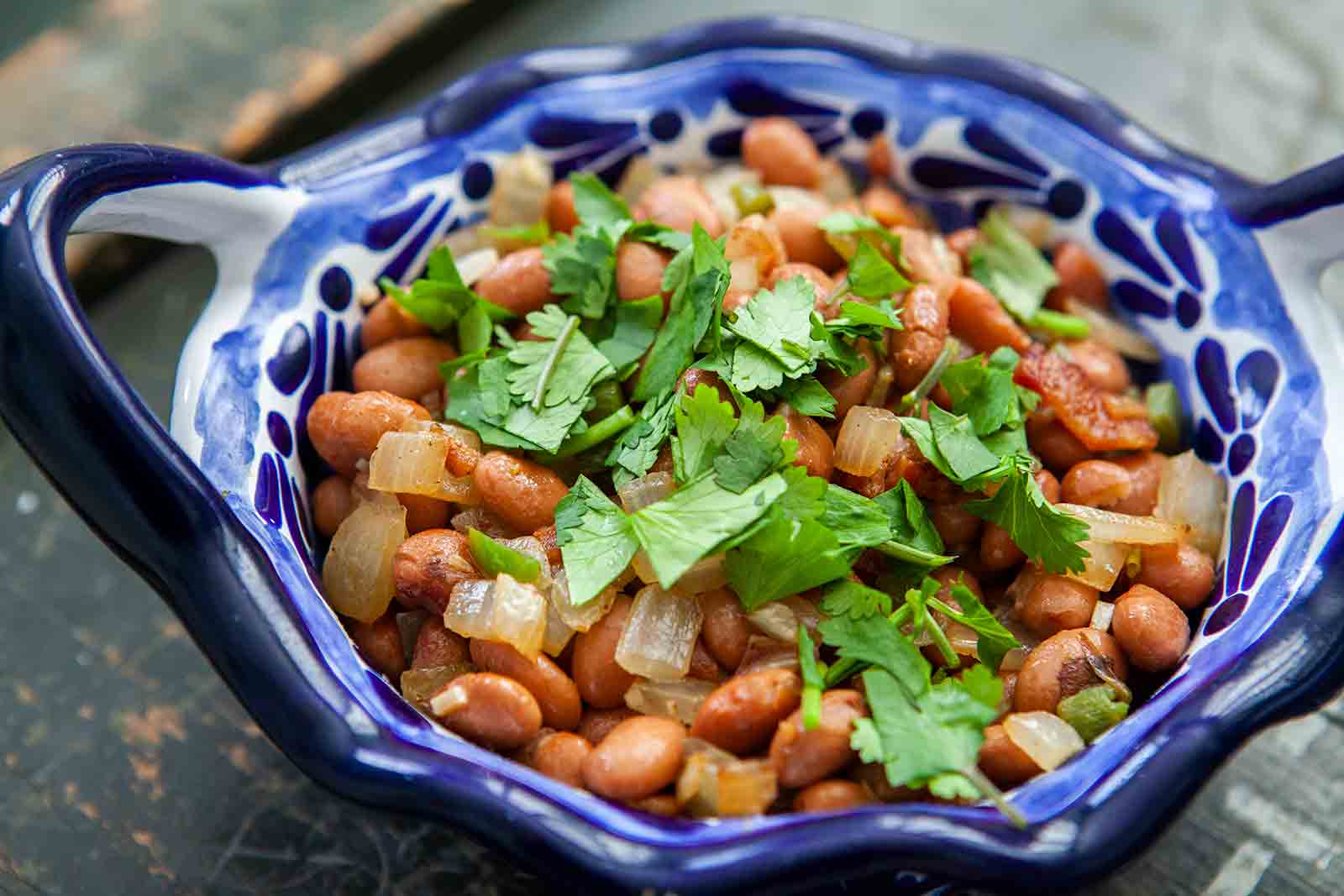 Pinto Beans with Bacon