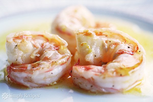 Shrimp with Orange Beurre Blanc