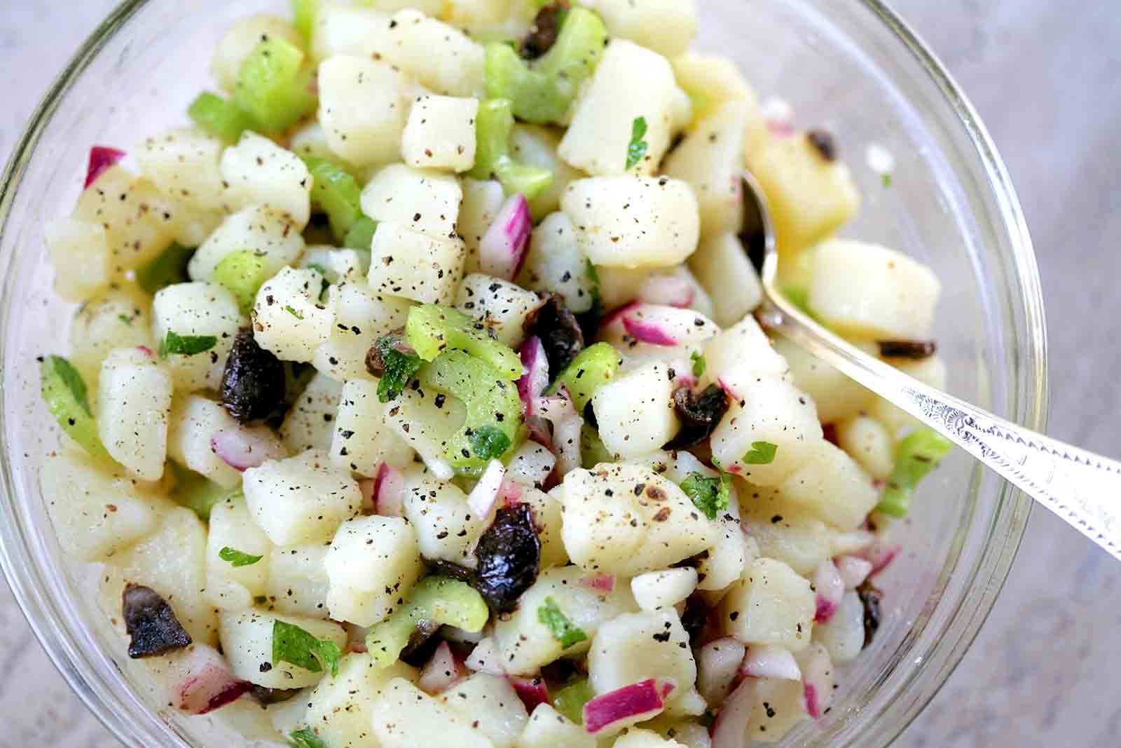 warm potato salad