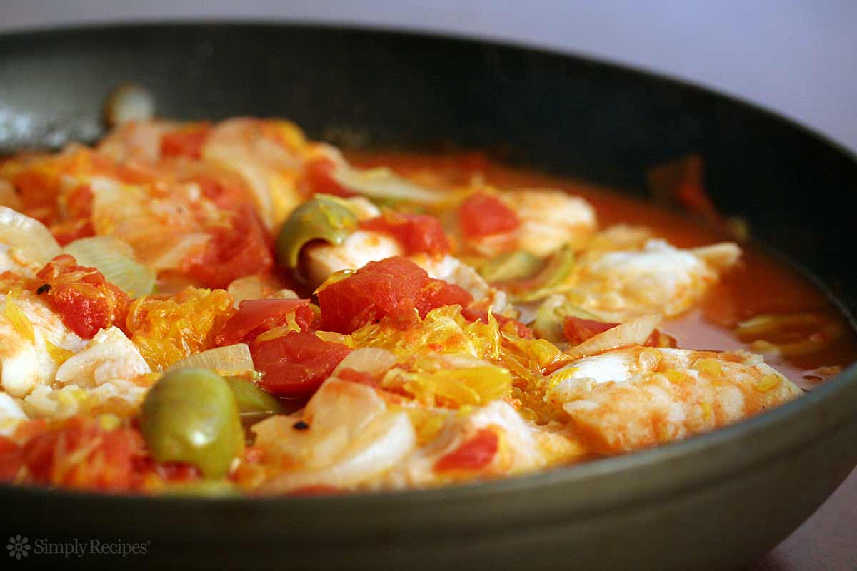 Ling Cod Tomato Orange