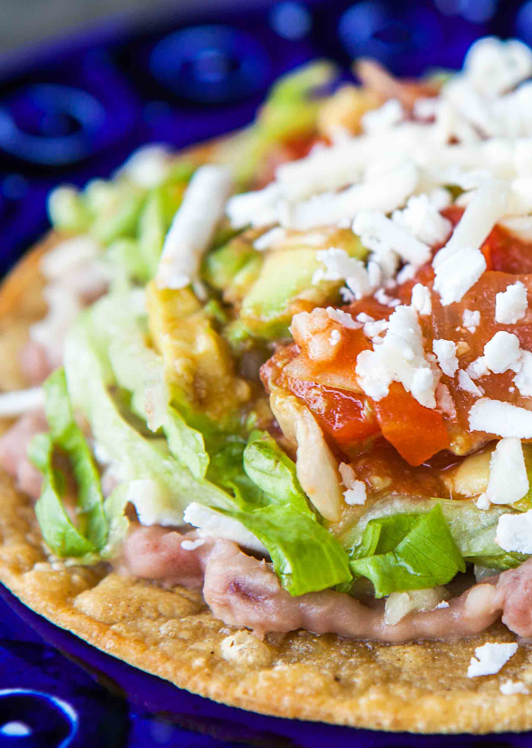 how to make mexican tostadas