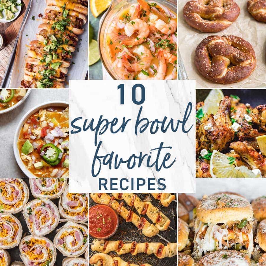 10 recetas favoritas del Super Bowl