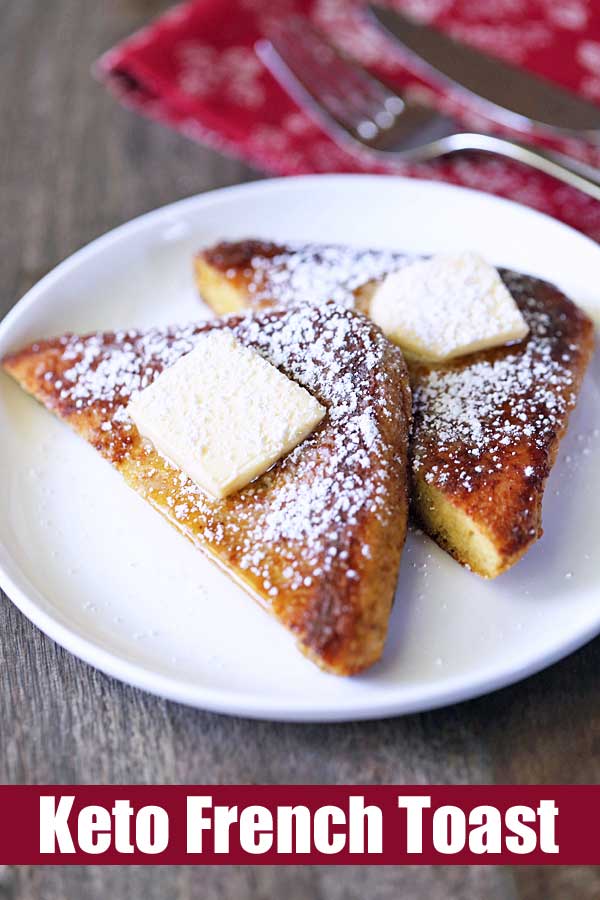 Rabanada de manteiga de ceto