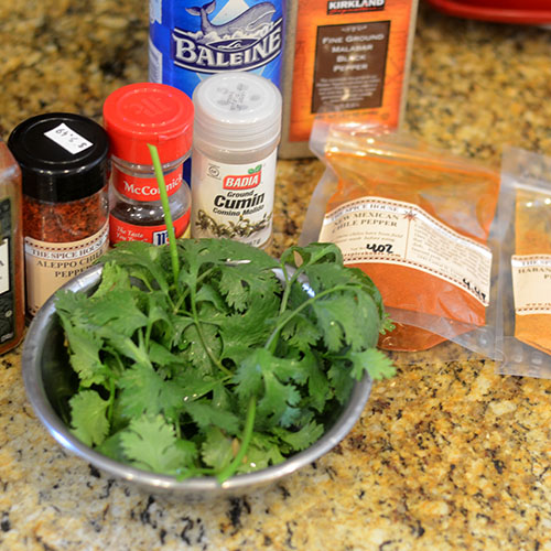 Os ingredientes