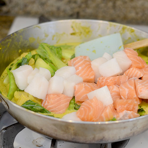 Adicionado salmão e robalo 