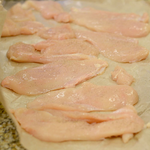 Frango com tempero 
