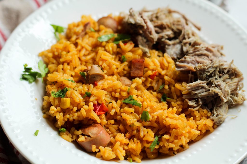 Bacon Viena Arroz Espanhol