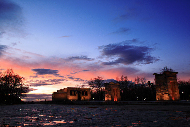 Temple of debod coisas para fazer em Madri