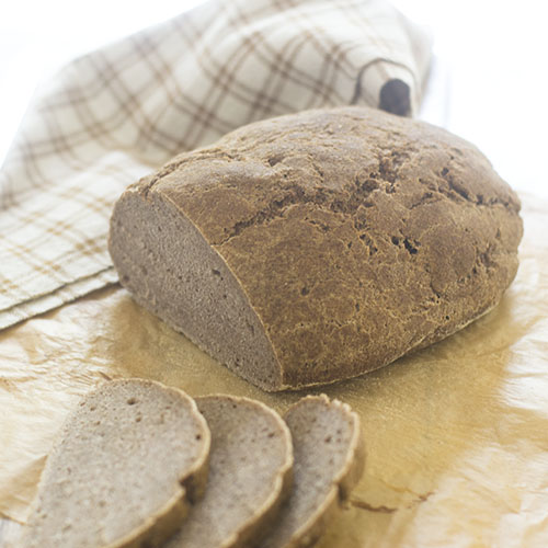 Tef e aveia Pão sem glúten 