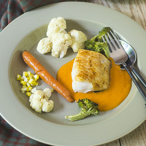 Bacalhau defumado com molho de pimenta vermelha # sem glúten #seafood #fumado | feedyoursoul2.com