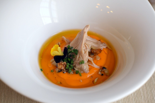 Salmorejo de canela na filial