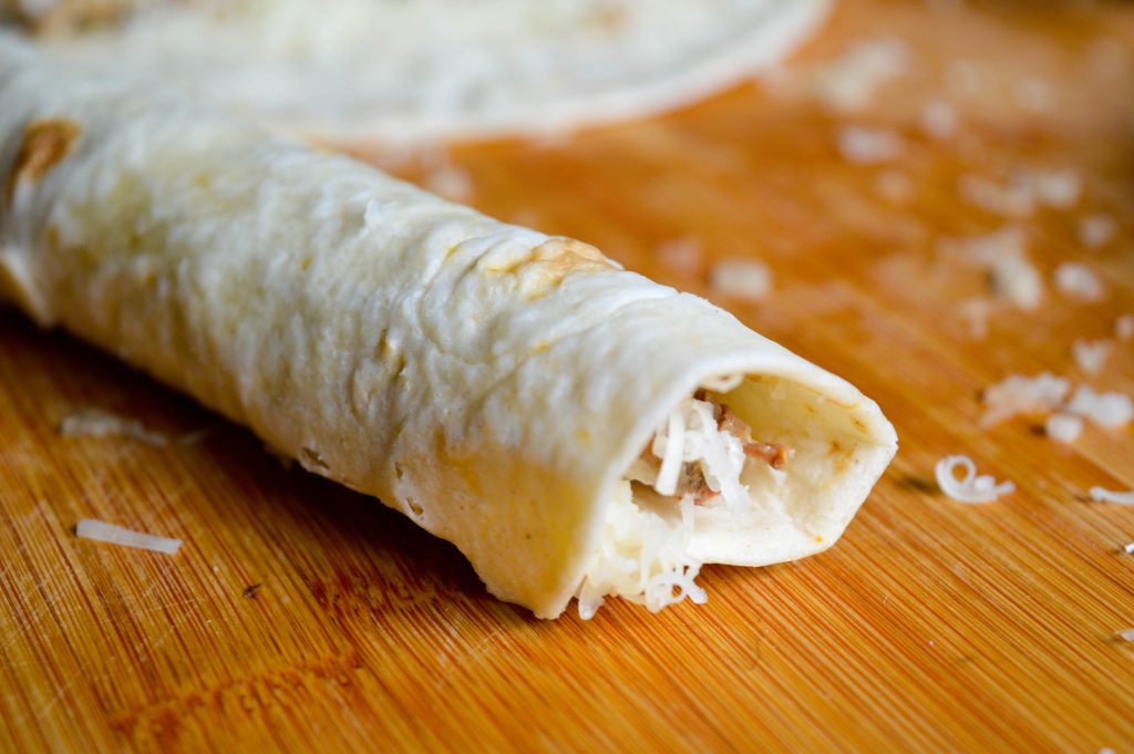 taquitos de porco de estilo de rua