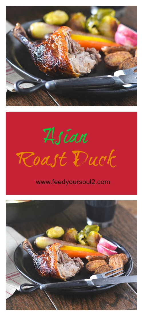 Pato assado asiático #uck #Asianfood #gochujang #glutenfree | feedyoursoul2.com